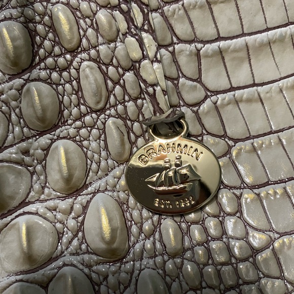 Brahmin Sand Dune Duxbury Satchel - Picture 4 of 9